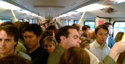 Image result for crowded public transport
